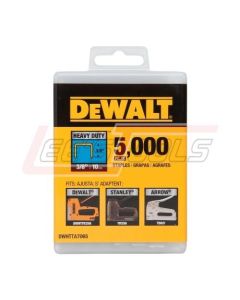 DEWALT DWHTTA7065 DEWALT® HEAVY-DUTY NARROW CROWN STAPLES 3/8" - 5000 PK