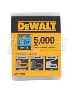 DEWALT DWHTTA7085 DEWALT® HEAVY-DUTY NARROW CROWN STAPLES 1/2" - 5000 PK