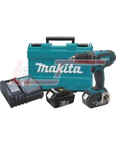 MAKITA LXPH01 18V LXT® Lithium-Ion Cordless 1/2" Hammer Driver-Drill Kit, 480 in.lbs. torque, 2-speed, var. spd.,