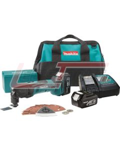 MAKITA LXMT025 18V LXT® Lithium-Ion Cordless Multi-Tool Kit, 6,000-20,000 OPM, var. spd.