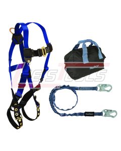 FALLTECH KIT162596P Back D-ring, Tongue Buckles, 6' Internal Lanyard and Gear Bag - Carry Kits