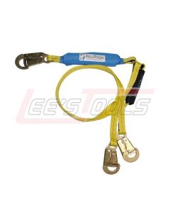 FALLTECH 8256LTY FTBasic® - 6' - 6' Y-Leg; SoftPack; 3 Snap Hooks; 100% Tie-Off          - Shock Absorbing Lanyards