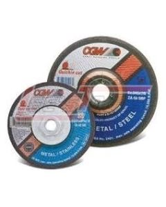 CAMEL GRINDING WHEELS 45144 7 X 1/16 X 5/8-11 T27 ZA60-S-BF Quickie