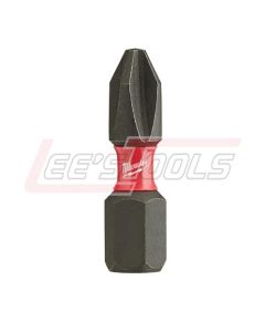 MILWAUKEE 48-32-4881 SHOCKWAVE™ INSERT BIT PHILLIPS #2 - BULK (250)