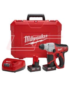 MILWAUKEE 2412-22XC M12™ 1/2 SDS ROTARY HAMMER KIT W/2 XC BAT