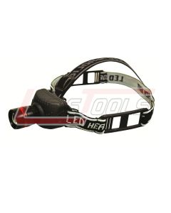 VOLTEC 08-00695 1 WATT CREE LED BLACK HEAD LAMP. BLACK HEAD STRAP WITH RUBBER GRIPS, 120 LUMEN