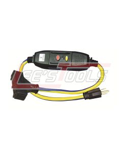 VOLTEC 04-00105 3ft 12/3 SJTW Blue/Yellow 15 Amp GFCI Pwr Block