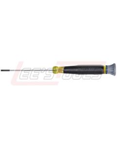 KLEIN 614-3 3/32-Inch Slotted Electronics Screwdriver, 3-Inch