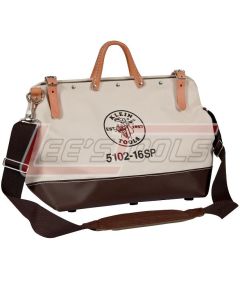 KLEIN 5102-16SP Deluxe Canvas Tool Bag, 16-Inch