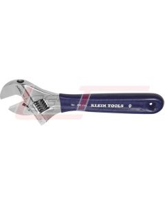 KLEIN D509-8 Adjustable Wrench, Extra-Wide Jaw, 8-Inch