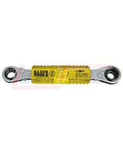 KLEIN KT223X4-INS Lineman's Insulating 4-in-1 Box Wrench