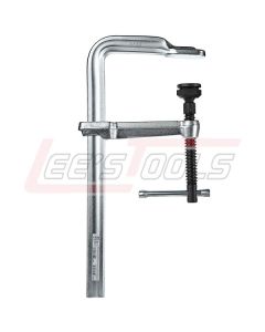 BESSEY GSM20 Clamp, welding, F-style, heavy duty pad, 7.5 In  x 4.75 In., 2660 lb