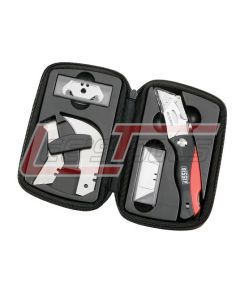 BESSEY DBKPHSET Knife kit,  Folding, lock back utility knife kit