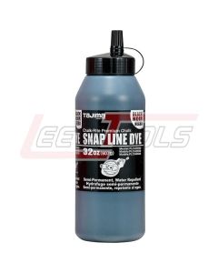 TAJIMA PLC3-BK900 Snap Line Dye, (level 4) permanent marking chalk, black, easy-fill nozzle, 907g / 32 oz. - Bottle