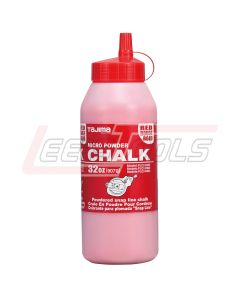 TAJIMA PLC2-R900 Micro Chalk, ultra-fine chalk, red, easy-fill nozzle, 907g / 32 oz. - Bottle