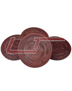 OCCIDENTAL LEATHER 6025  Coasters - Set of Four
