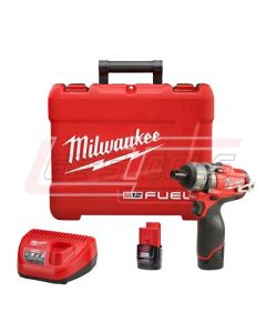 MILWAUKEE 2402-22 M12™ FUEL™  1/4 HEX 2-SPD SCREWDRIVER KIT W/2 BAT