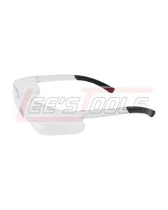 PIP 250-06-0000 ZENON Z13 EYEWEAR, CLEAR POLYCARBONATE LENS, ANTI-SCRATCH, CLEAR TEMPLES W/ RUBBER TIPS, MOLDED NOSE