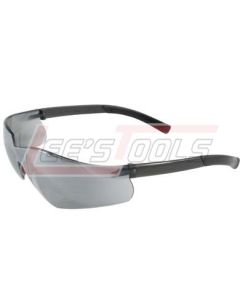 PIP 250-06-0005 ZENON Z13 EYEWEAR, SILVER MIRROR POLYCARBONATE LENS, ANTI-SCRATCH, BLACK TEMPLES W/ RUBBER TIPS, MOL