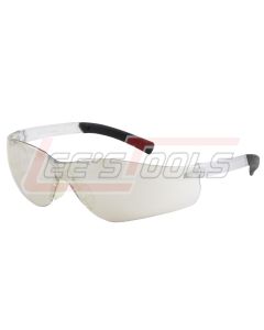PIP 250-08-0002 ZENON Z14SN EYEWEAR, INDOOR/OUTDOOR POLYCARBONATE LENS, ANTI-SCRATCH, CLEAR TEMPLES W/ RUBBER TIPS,