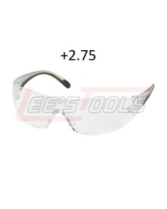 PIP 250-27-0027 ZENON Z12R READING MAGNIFIER EYEWEAR, CORRECTIVE BIFOCAL +2.75 DIOPTER, CLEAR POLYCARBONATE LENS, AN