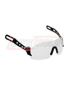 PIP 250-EVS-0000 EVOSPEC EYEWEAR FOR EVOLUTION DELUXE 6100 HARD HATS, CLEAR POLYCARBONATE LENS, ANTI-SCRATCH, RETRACT