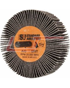 3M 615445 FLAP DISC 3X1X1/4 60G A/O