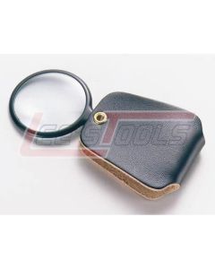 GENERAL TOOLS 532 Magnifier, Simulated Leather Case, 2.5x - Carded