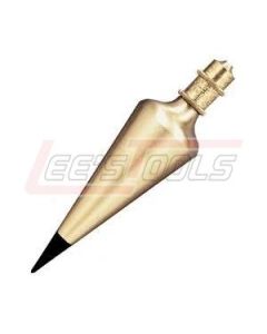 GENERAL TOOLS 800-12 Brass Plumb Bob, 12 oz. - Carded
