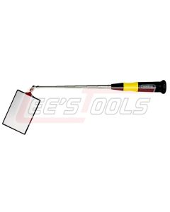 GENERAL TOOLS 759570 Mirror, 2" X 3" Rectangular Telescoping (30") - Carded