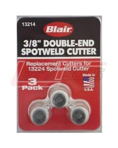 BLAIR EQUIPMENT 13214 SPOTWELD CUT/3/8 DOUBLE SIDED