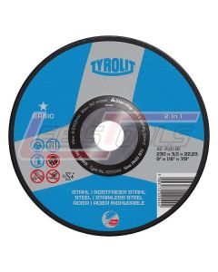 DIAMOND PRODUCTS 37259 727456 - 4.5" X .040 X 7/8" TYROLIT BASIC SUPER THIN CUT OF