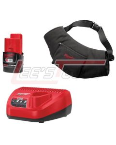 MILWAUKEE 2322-21 M12™ BLACK HEATED HAND WARMER KIT  W/1 BAT