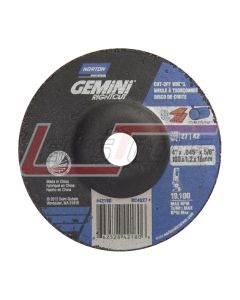 NORTON 66252842180 4 x .045 x 5/8 Type 27 Depressed Center Wheels - Good Norton Gemini RightCut