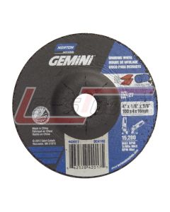 NORTON 66252842017 4 x 1/8 x 5/8 Type 27 Depressed Center Wheels - Good Norton Gemini Mini Disc