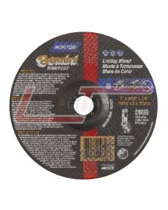 NORTON 66252912626 7 x 1/16 x 7/8 Type 27 Depressed Center Wheels - Good Norton Gemini Disc