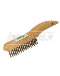 NORTON 66252833951 4 x 16 Hand Brushes - For Stainless Steel - Better Stainless Steel