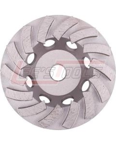 DIAMOND VANTAGE 04HDDGDX1 4" x 5/8-11 Turbo Double Cup Wheel, X1 Heavy Duty Grade