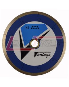 DIAMOND VANTAGE 1005APWX4JH 10" x .050" x 5/8 Hard Porcelain Tile (Wet), Supreme Grade, "J-Slot" w/ Raised Hub