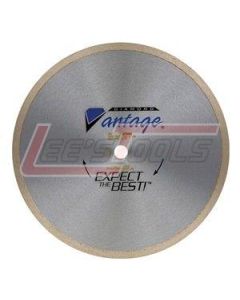 DIAMOND VANTAGE 1006APWX4 10" x .060" x 5/8 Porcelain Tile Blade (Wet), Supreme Grade