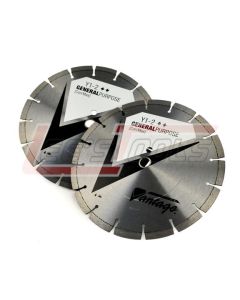 DIAMOND VANTAGE 1612EY1-2 16" x .125" x 1/20mm Conc/Mas, Value Plus Grade, Segmented Blade