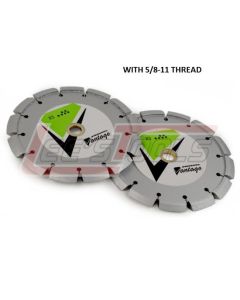 DIAMOND VANTAGE 4504CCV 4-1/2" x .375" x 5/8-11 V-Shaped Crack Chaser