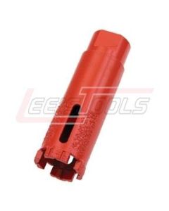 DIAMOND VANTAGE S-01212HDSBSL 1-1/4" x 5/8-11 Segmented Stone Core Bit w/SP, Dry (Red)