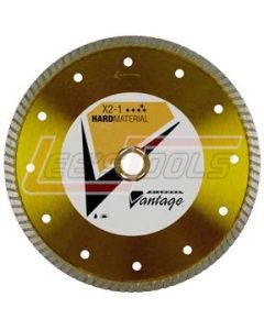 DIAMOND VANTAGE S-0508CDZX2-1 5" x .087" x 7/8-5/8 Stone Blade, Turbo Rim, Heavy Duty Plus Grade (Gold)