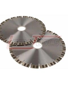 DIAMOND VANTAGE S-1814LWPX4 18" x .140" x 50/60mm Patterned Silent Core Stone Blade, Supreme Grade (18MM)
