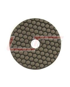 DIAMOND VANTAGE S-4DPPH800 4" Dry Polishing Pad, 800 Grit, Hex Design
