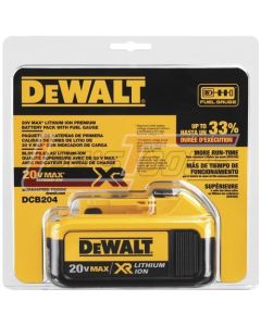 DEWALT DCB204 20V MAX 4.0 AH LI-ION BATTERY PCK