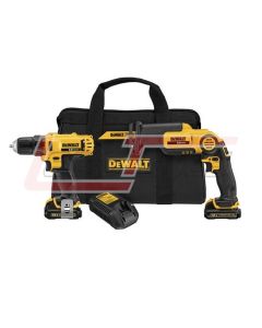 DEWALT DCK212S2 12V MAX DRILL/DRIVER/RECIP SAW COMBO KIT