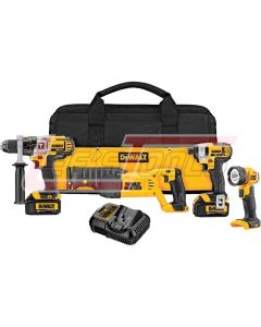 DEWALT DCK492L2 20V MAX PREMIUM 4-TOOL COMBO KIT