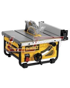 DEWALT DWE7480 10" COMPACT JOB SITE TABLE SAW 24 1/2" rip capacity